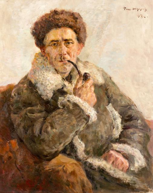 Модоров Ф.А. Портрет Батьки Миная. 1943 Модоров Ф.А. Портрет Батьки Миная. 1943